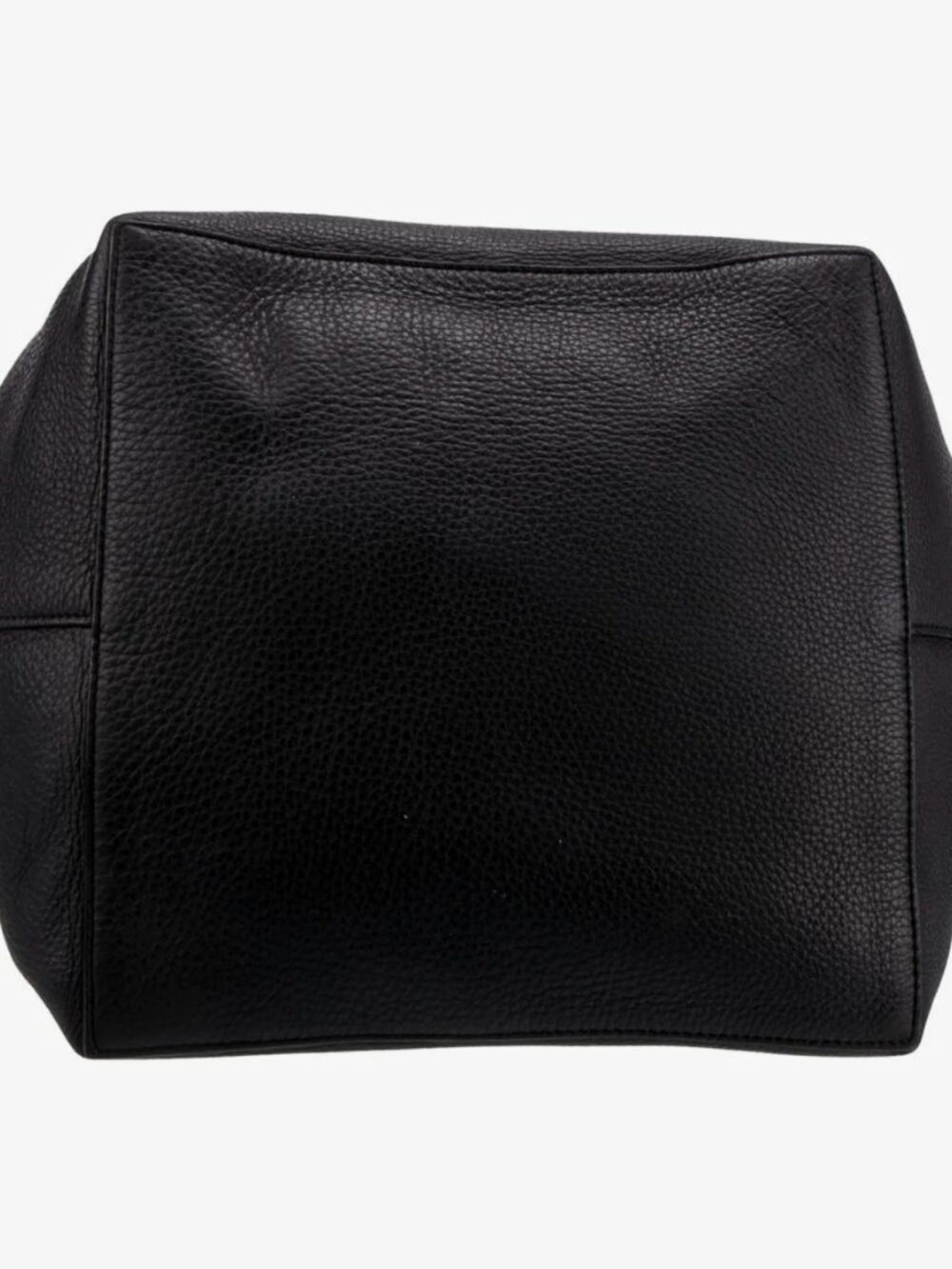 The Row Park Tote Three Black Grained Leather Tote Bag - Picture 6 of 6